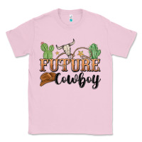 Bubblegum Pink future cowboy Classic Tee - MaliasSmallBusiness
