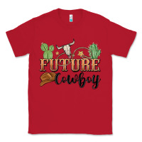 Red future cowboy Classic Tee - MaliasSmallBusiness