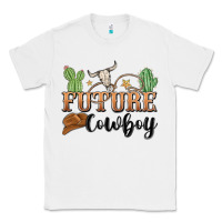 White future cowboy Classic Tee - MaliasSmallBusiness