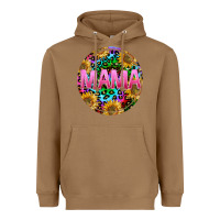 Toasted Coconut tie dye mama Heavyweight Hoodie - texasbilliewilder