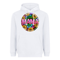 White tie dye mama Heavyweight Hoodie - texasbilliewilder