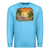 Ocean Blue beach vibes Premium Sweatshirt - SublimationCraftShop