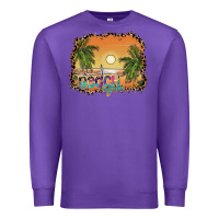 Purple beach vibes Premium Sweatshirt - SublimationCraftShop