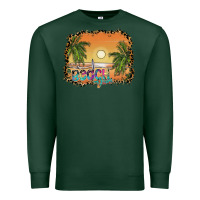 Sports Green beach vibes Premium Sweatshirt - SublimationCraftShop
