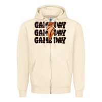 Sandshell game day game day game day basketball Zipper Hoodie - MaliasSmallBusiness