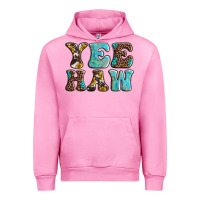 Fuchsia Pink western sunflowers turquoise leopard yee haw Urban Hoodie - BarkalooDesign