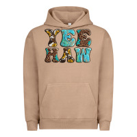 Pigment Burro western sunflowers turquoise leopard yee haw Urban Hoodie - BarkalooDesign