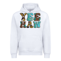 White western sunflowers turquoise leopard yee haw Urban Hoodie - BarkalooDesign