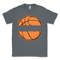 Charcoal Heather custom basketball Classic Tee - MaliasSmallBusiness