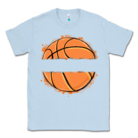 Dusty Blue custom basketball Classic Tee - MaliasSmallBusiness