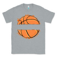 Heather Grey custom basketball Classic Tee - MaliasSmallBusiness
