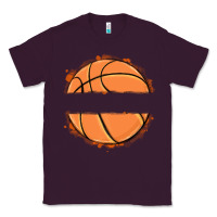 Plum custom basketball Classic Tee - MaliasSmallBusiness