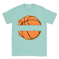 Seafoam custom basketball Classic Tee - MaliasSmallBusiness