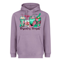 Respiratory Therapist Coffee Cups Heavyweight Hoodie | Teevron