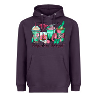 Plum respiratory therapist coffee cups Heavyweight Hoodie - Zillion Design Studio
