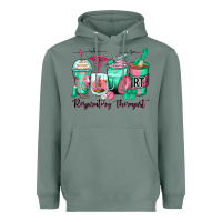 Sage respiratory therapist coffee cups Heavyweight Hoodie - Zillion Design Studio