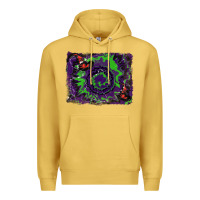 Antique Gold halloween witch hat backgraund Premium Hoodie - RanaPortraitStore
