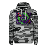 Slate Camo halloween witch hat backgraund Premium Hoodie - RanaPortraitStore