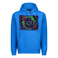 True Royal halloween witch hat backgraund Premium Hoodie - RanaPortraitStore