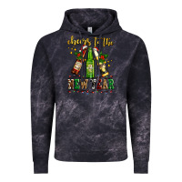 Cloud Black cheers to the new year with beers Vintage Hoodie - AdoDesignShop