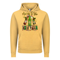 Vintage Mustard cheers to the new year with beers Vintage Hoodie - AdoDesignShop
