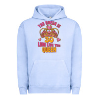 Pigment Grape Ice the queen is 30 long live the queen Urban Hoodie - Jasminsmagicworld
