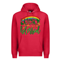 Cardinal Western St. Patrick's Rainbow Lucky And Blessed Premium Hoodie - Artiststas