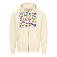 Sandshell teacher daily affirmations Zipper Hoodie - MaliasSmallBusiness