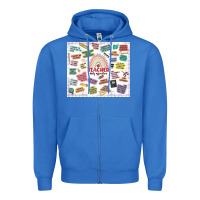 True Royal teacher daily affirmations Zipper Hoodie - MaliasSmallBusiness