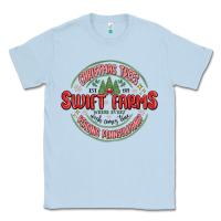 Dusty Blue Christmas swiftmas Classic Tee - MaliasSmallBusiness