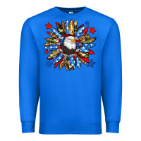 True Royal American flag sunflower Premium Sweatshirt - Neo Western