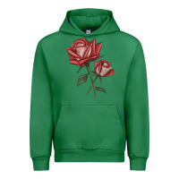 Emerald love rose grandiflora rose Urban Hoodie - LillyAllenDesigns
