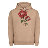 Pigment Burro love rose grandiflora rose Urban Hoodie - LillyAllenDesigns