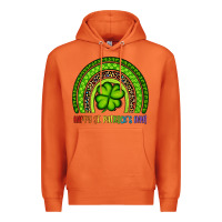 Carrot Happy St. Patrick's Day Shamrock Rainbow Premium Hoodie - Artiststas