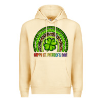 Pina Colada Happy St. Patrick's Day Shamrock Rainbow Premium Hoodie - Artiststas