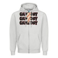 Game Day Game Day Baseball Zipper Hoodie | Teevron