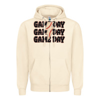Sandshell game day game day baseball Zipper Hoodie - MaliasSmallBusiness