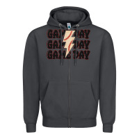 Smoke game day game day baseball Zipper Hoodie - MaliasSmallBusiness