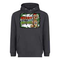 Smoke merry and bright cockapoo Heavyweight Hoodie - RanaPortraitStore
