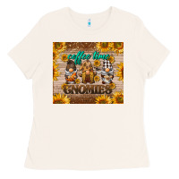 Bone coffee time gnomies Ladies Tee - BarkalooDesign