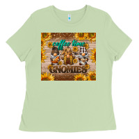 Matcha coffee time gnomies Ladies Tee - BarkalooDesign