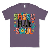 Lavender sassy little soul smiley Classic Tee - MaliasSmallBusiness