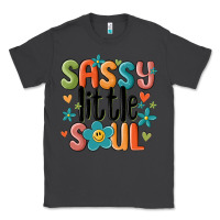 Smoke sassy little soul smiley Classic Tee - MaliasSmallBusiness