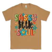 Toasted Coconut sassy little soul smiley Classic Tee - MaliasSmallBusiness