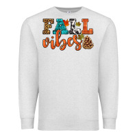 Oatmeal Heather fall vibes Premium Sweatshirt - HRA Design Shop