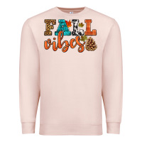 Pale Pink fall vibes Premium Sweatshirt - HRA Design Shop