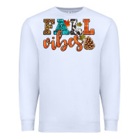 White fall vibes Premium Sweatshirt - HRA Design Shop
