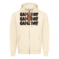 Sandshell game day game day game day basketball Zipper Hoodie - MaliasSmallBusiness