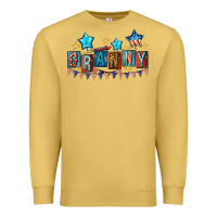 Antique Gold American Granny 4th of july Premium Sweatshirt - CowGirlArtShop