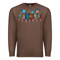 Chestnut American Granny 4th of july Premium Sweatshirt - CowGirlArtShop
